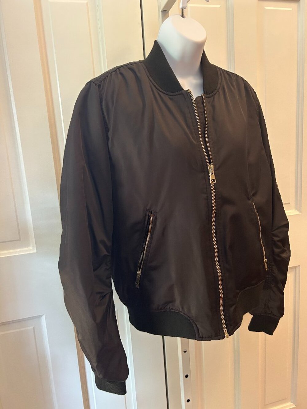 Top Shop Black Jacket - Excellent Condition - Size 10 US
